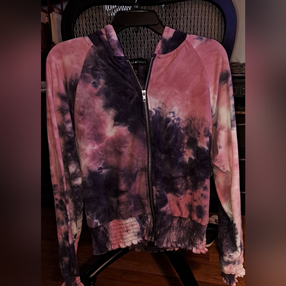 L Derek Heart young girls hoodie